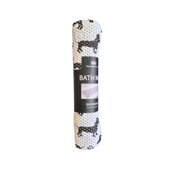 New Dachund Non-Slip Suction Grip Bath Tub Mat (36 X 17) Bathroom Shower Mat - Picture 1 of 1